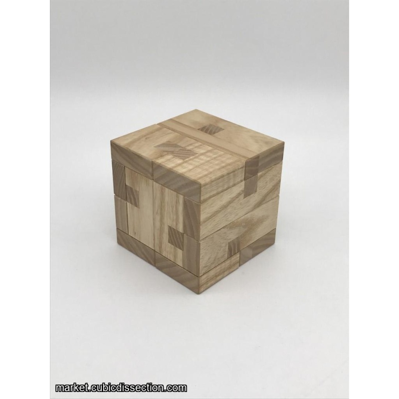 Cubic Burr by Tom Jolly unique woods