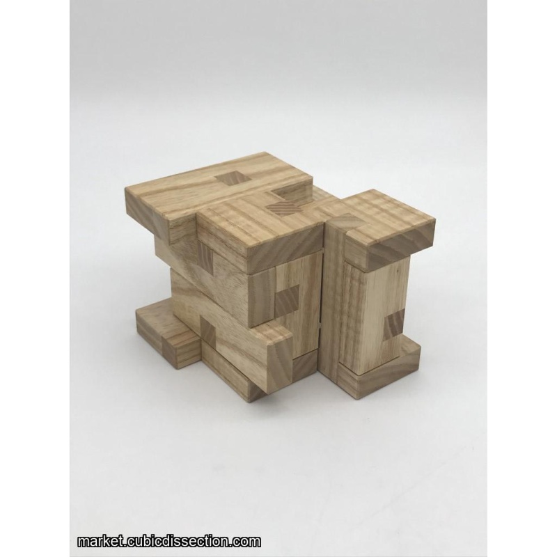 Cubic Burr by Tom Jolly unique woods
