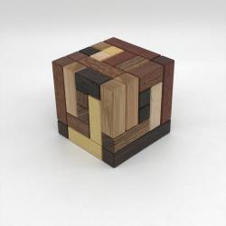 Worm Cube by Emil Askerli unique woods