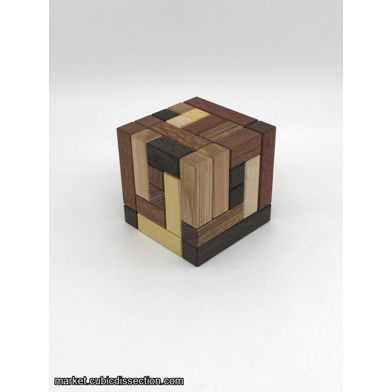 Worm Cube by Emil Askerli unique woods
