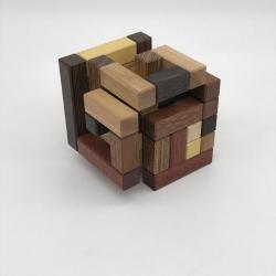 Worm Cube by Emil Askerli unique woods