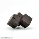 Impossible Triangle of Three Cubes by Andrey Ustjuzhanin