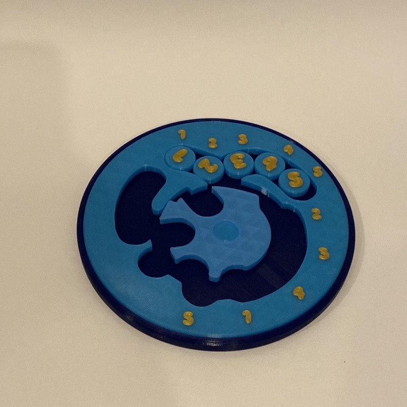 Combination Lock by W. E. Dow