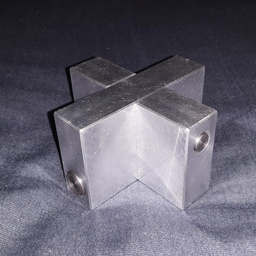 Aluminum Cross (First Cross)