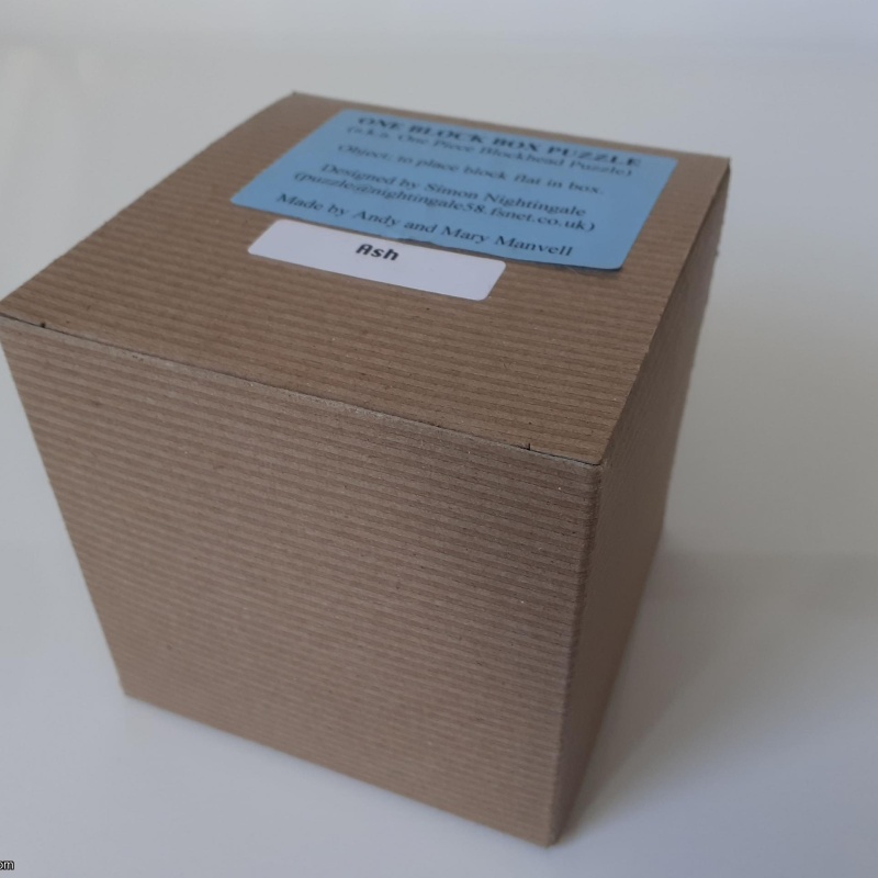 One Block Box Puzzle