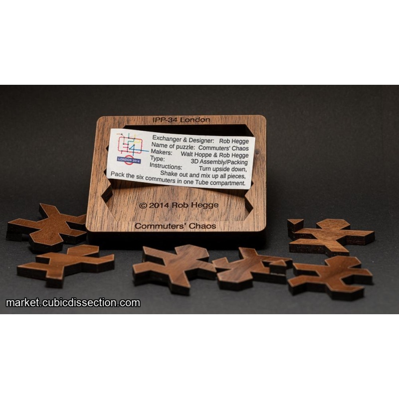 Commuters' Chaos - IPP34 Exchange by Rob Hegge