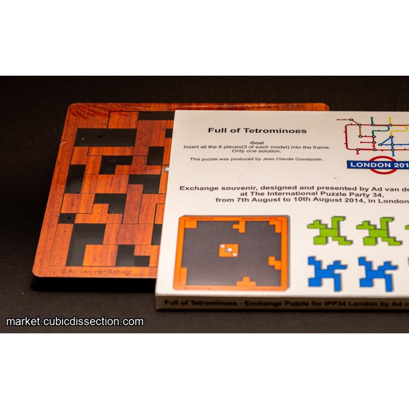 Full of Tetrominoes - IPP34 Exchange by Ad van der Schagt