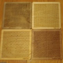 4 Fractal Trays by Martin Raynsford