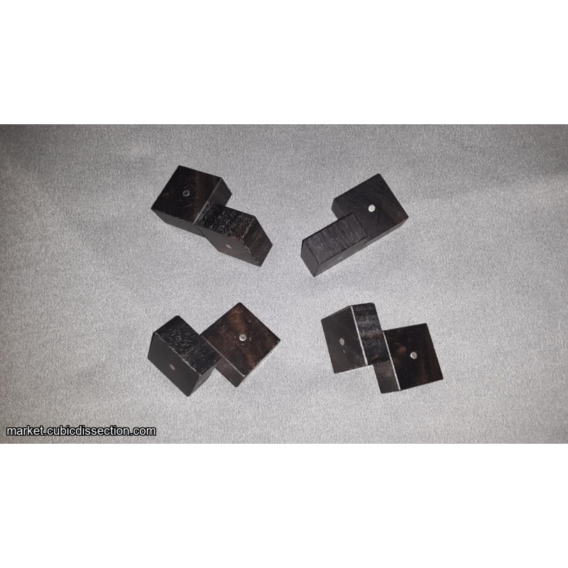 Four Cubes (Ebony)