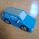 Printed Slammed Car by Juno