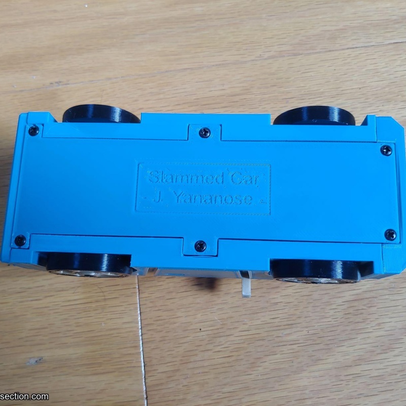 Printed Slammed Car by Juno