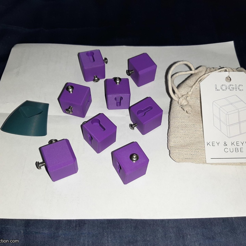 Key and Keyway Cube