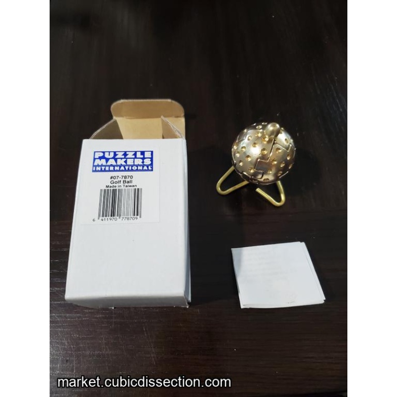 T-DOF!  Golf Ball Puzzle!  Bits and Pieces.