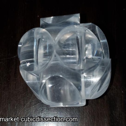 Acryclic Ball Puzzle. Charles O Perry Design