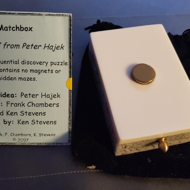 Matchbox - Peter Hajek From IPP27 - Designed by Frank Chambers and Ken Stevens