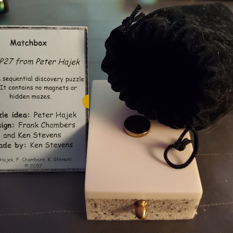 Matchbox - Peter Hajek From IPP27 - Designed by Frank Chambers and Ken Stevens