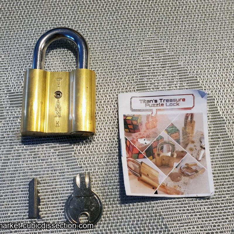 Titans Treasure Puzzle Lock!