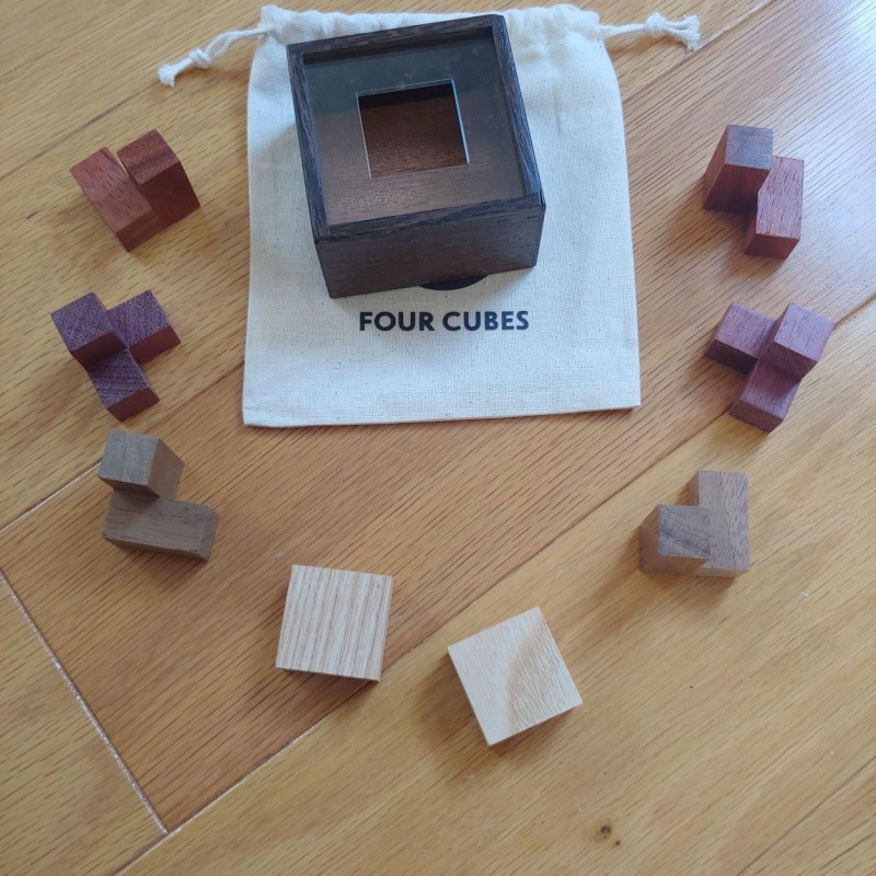 Four Cubes by Yavuz Demirhan