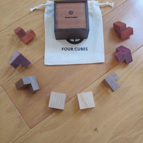 Four Cubes by Yavuz Demirhan