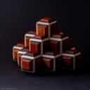 Pyracube and Distorted Cube by Stewart Coffin