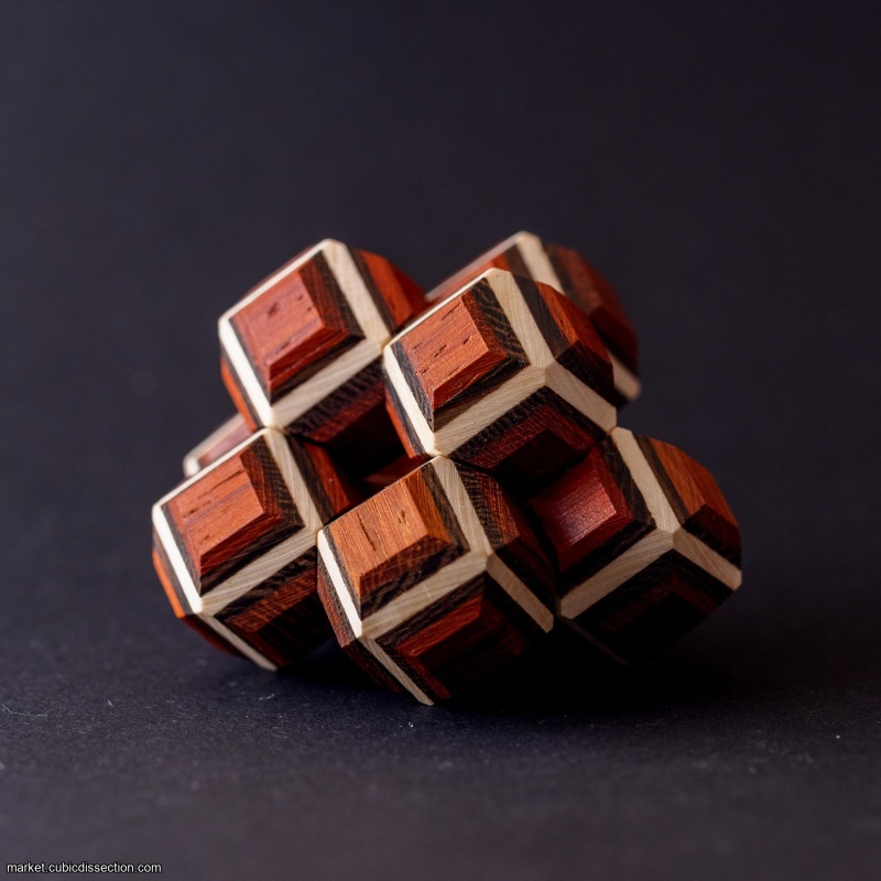 Pyracube and Distorted Cube by Stewart Coffin