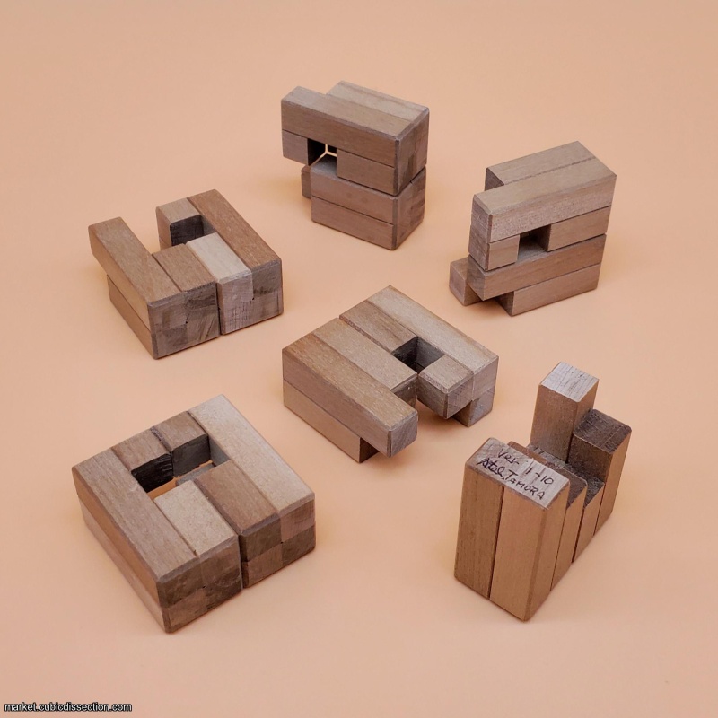 Six Parts Burr by Tamura