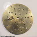 Rare 1895 Brass Eureka Puzzle Pat Pend.  Very Nice!