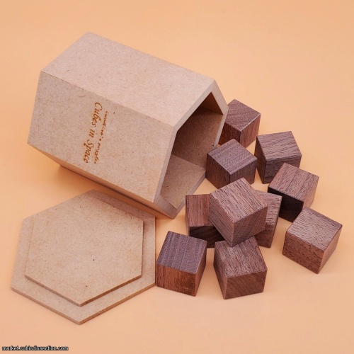 Cubes in Space by Iwahiro