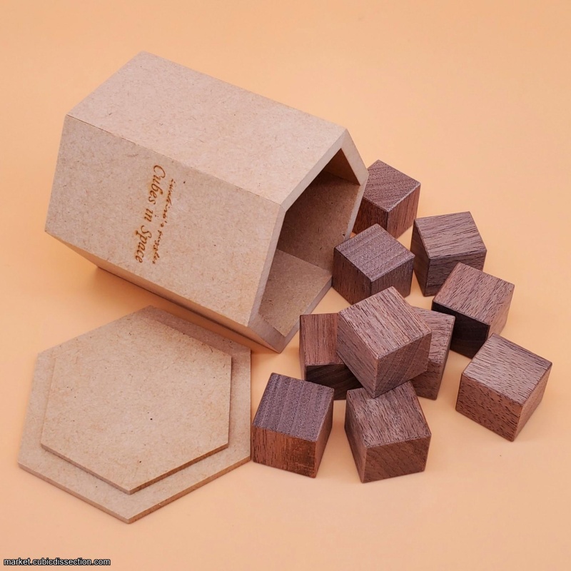 Cubes in Space by Iwahiro