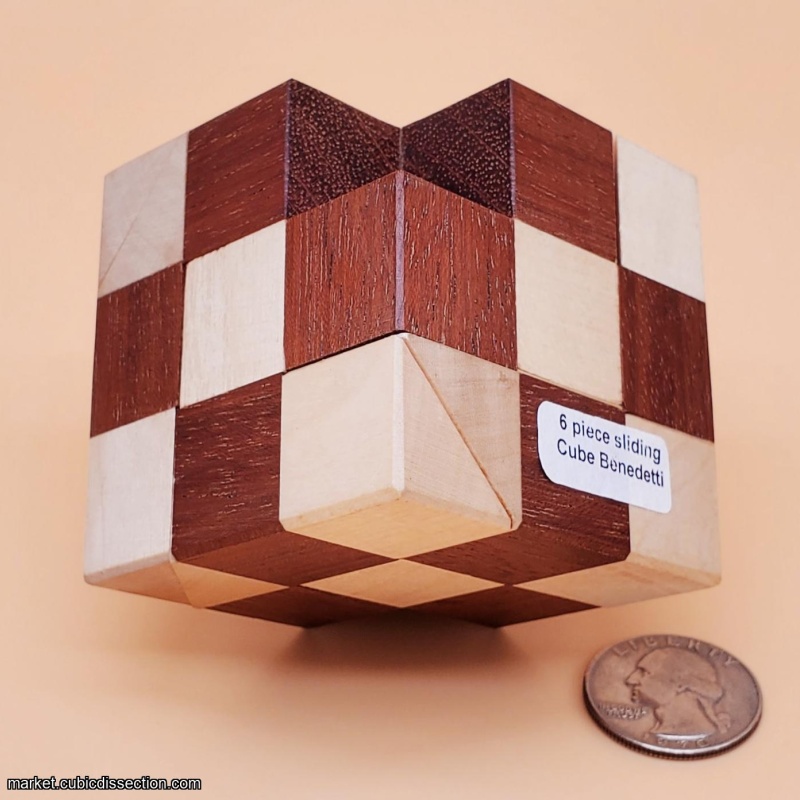 6-piece Sliding Cube by Gregory Benedetti