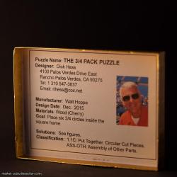 The 3/4 Pack Puzzle by Dick Hess