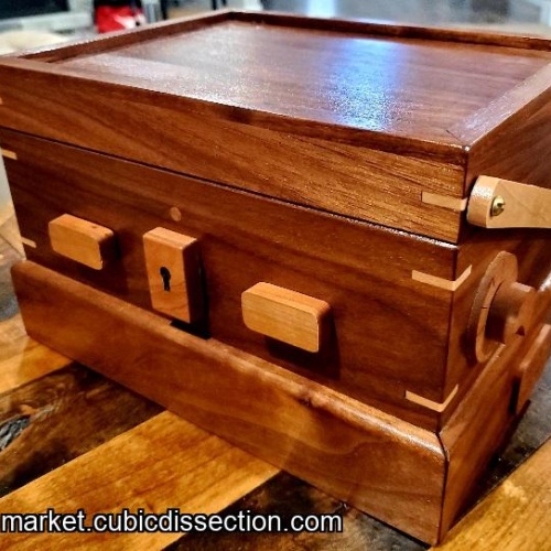 Former Tea Box puzzle box by Stephen Kirk