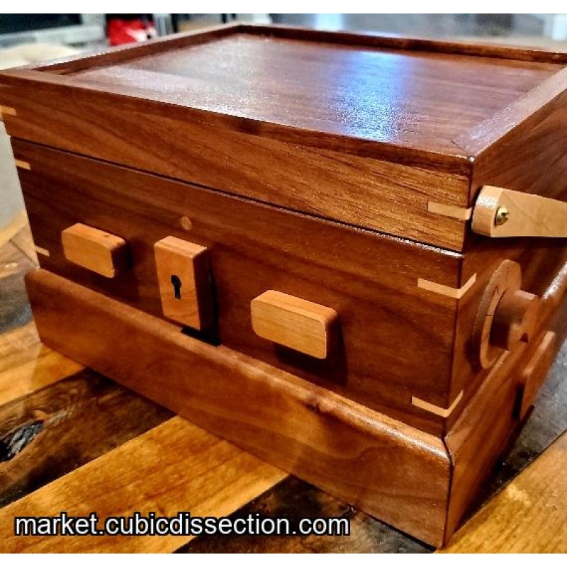 Former Tea Box puzzle box by Stephen Kirk