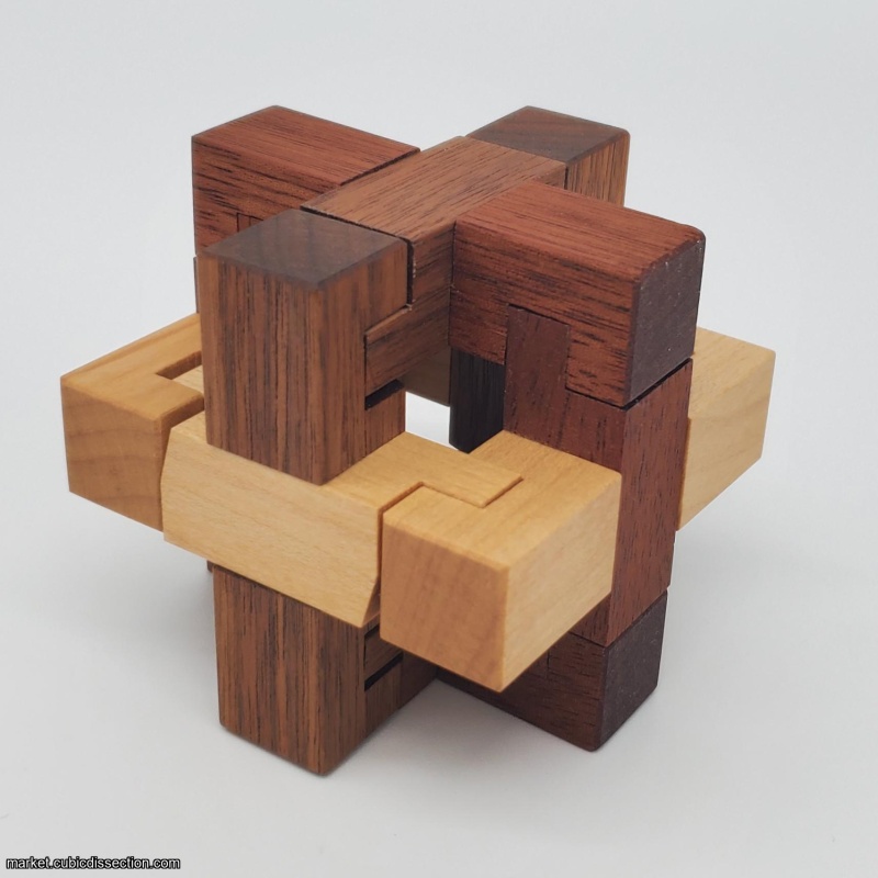 Twelve-Piece Twist Burr by Tom Lensch