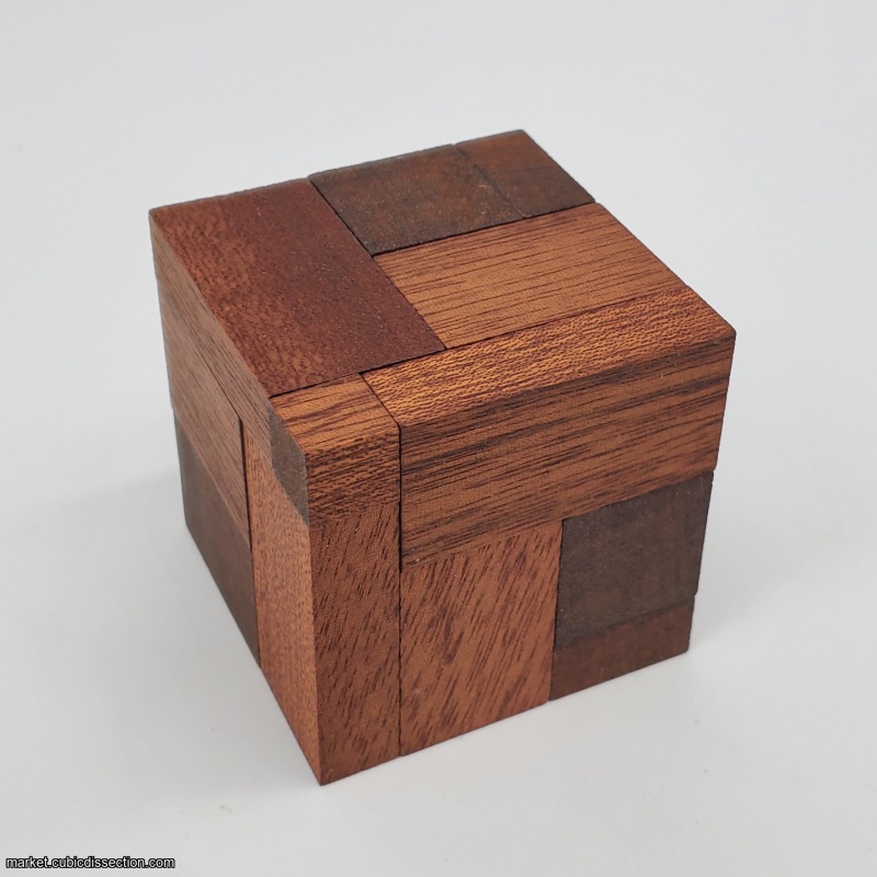 17-piece Cube by Philippe Dubois