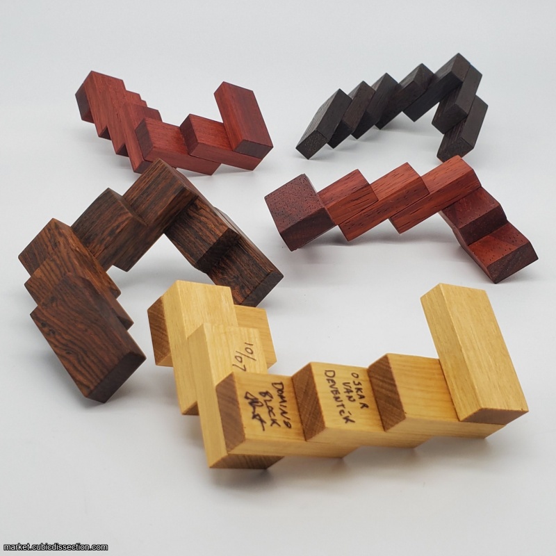 Domino Block by Oskar van Deventer