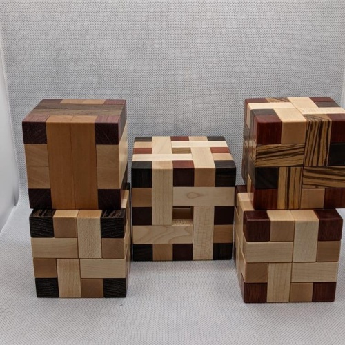 Nedeljko Lot: 5 Puzzles! (STC puzzles: Wookey Hole,Involution Zebrano,Convolution,Involute,Convolution Cousin)