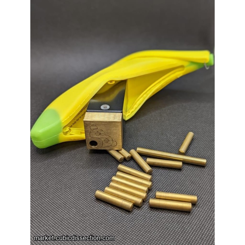 Feed The Monkey: Brass Packing Puzzle (Female Edition)