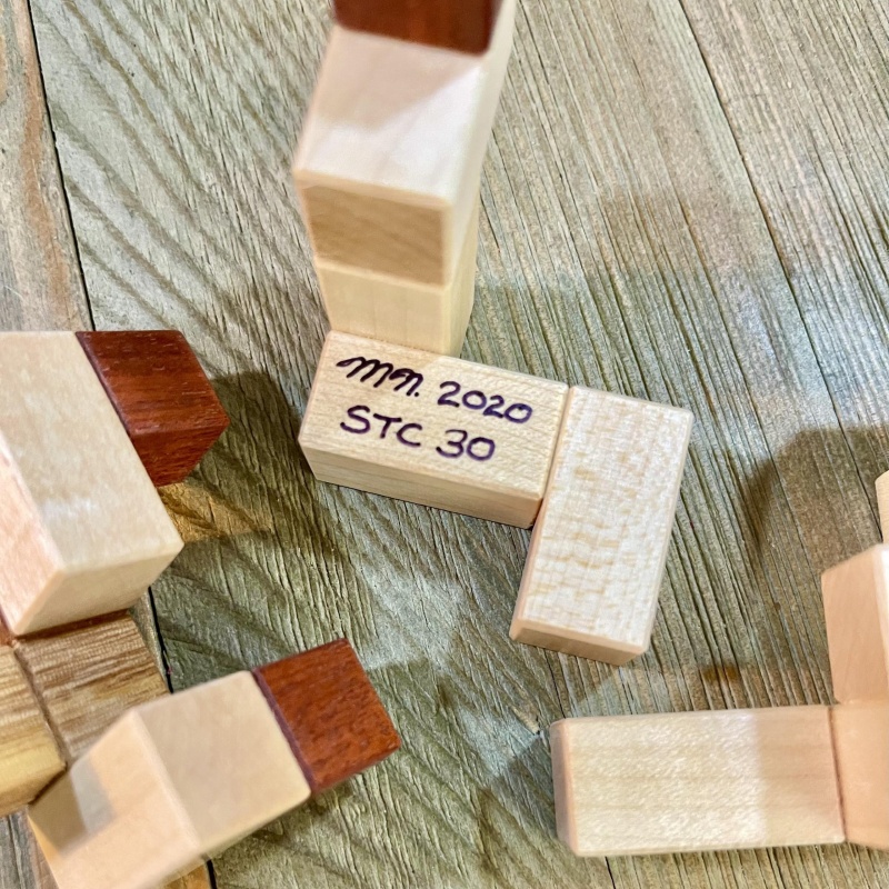 Convolution Puzzle Cube STC-30 Nedeljko Woodworks