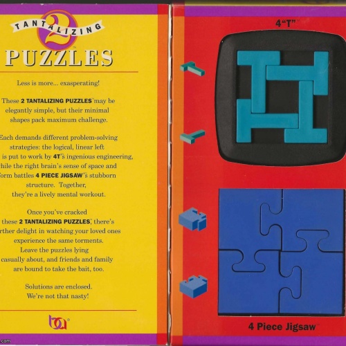 2 Tantalizing Puzzles
