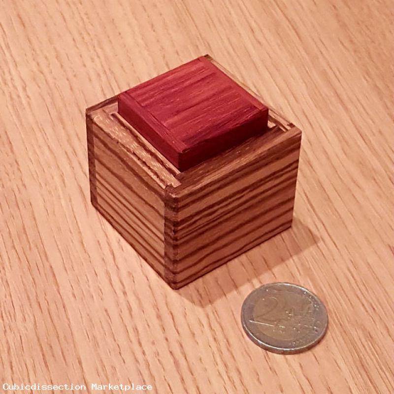 Small Button Puzzle Box