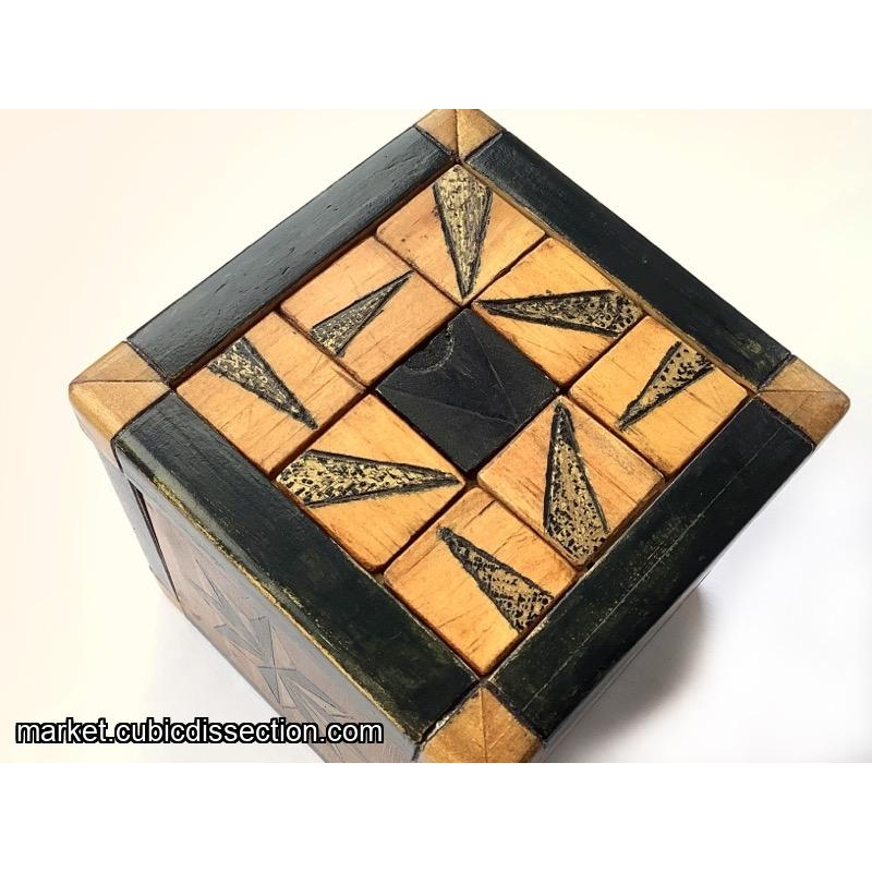 EdenWorkx Sliding Tile Puzzle Box