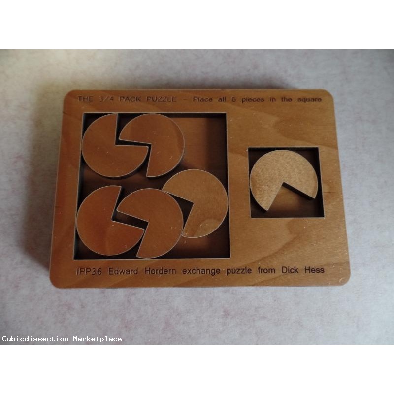The 3/4 Pack Puzzle