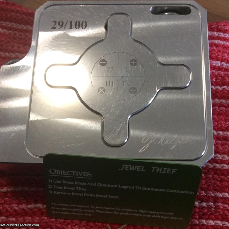 Jewel Thief - Auminium Puzzle