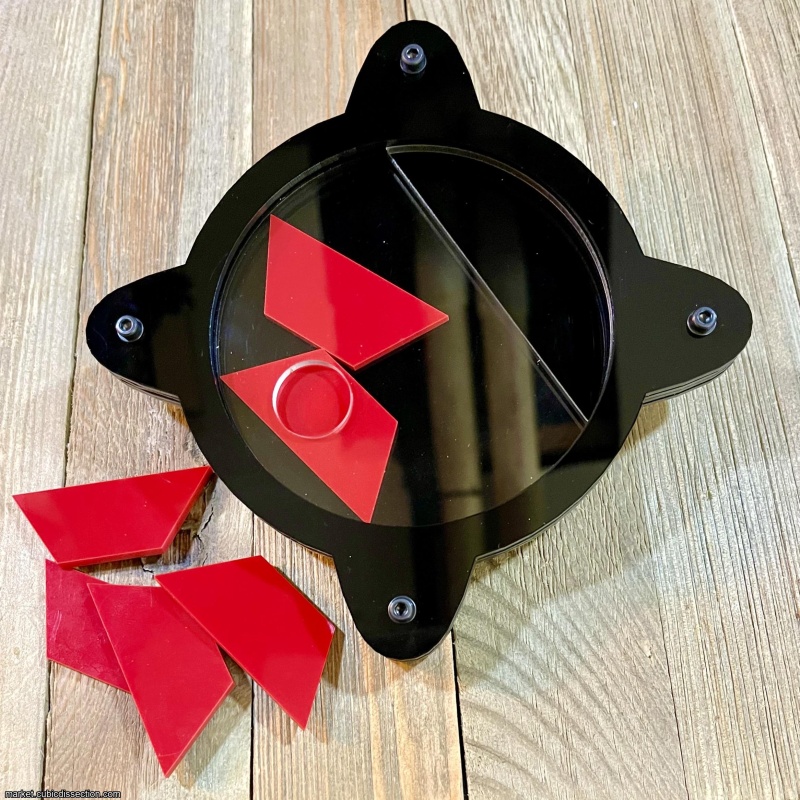 Trapped Packing Puzzle ( Spinnage 6) by Hyam Hirsh