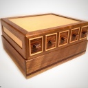 Karakuri Memory Drawers Puzzle Box by Hiroshi Iwahara