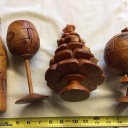 Set of Four 3D Wood Puzzles