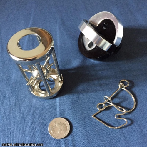 3 Different Metal Puzzles