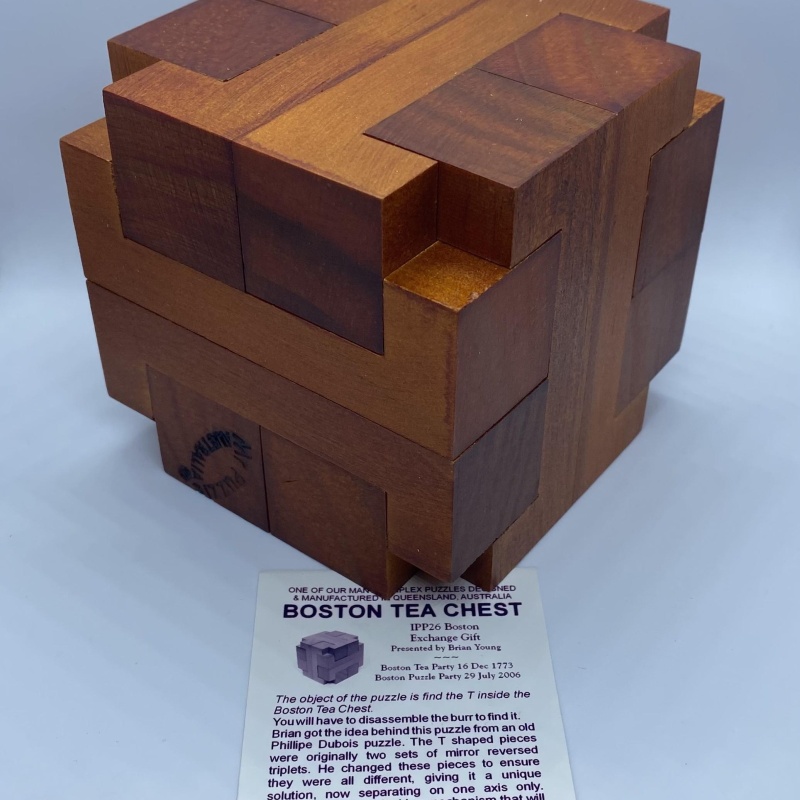 Boston Tea Chest by Brian Young