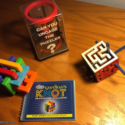 Three Plastic Puzzles